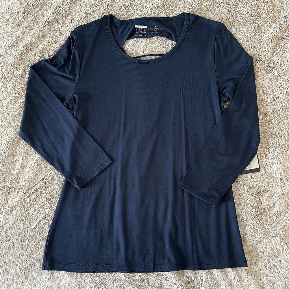 Vie Active Stella 3/4 Sleeve Top - NWT - Size Medium
